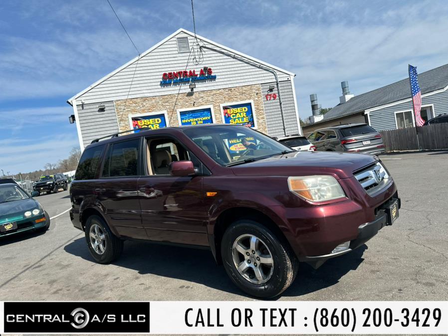 2007 Honda Pilot 4WD 4dr EX-L w/RES, available for sale in East Windsor, Connecticut | Central A/S LLC. East Windsor, Connecticut 2007 Honda Pilot 4WD 4dr EX-L w/RES, available for sale in East Windsor, Connecticut | Central A/S LLC. East Windsor, Connecticut