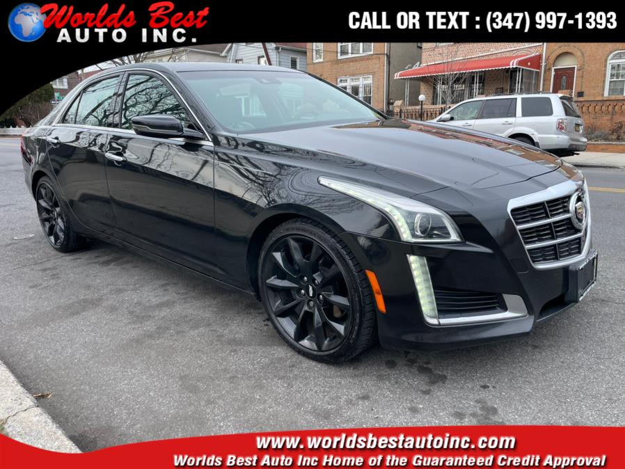 2014 Cadillac CTS Sedan 4dr Sdn 2.0L Turbo Luxury AWD, available for sale in Brooklyn, New York | Worlds Best Auto Inc. Brooklyn, New York