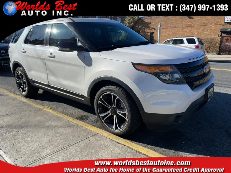 2015 Ford Explorer 4WD 4dr Sport, available for sale in Brooklyn, New York | Worlds Best Auto Inc. Brooklyn, New York