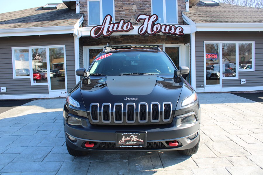 2015 Jeep Cherokee 4WD 4dr Trailhawk, available for sale in Plantsville, Connecticut | Auto House of Luxury. Plantsville, Connecticut 2015 Jeep Cherokee 4WD 4dr Trailhawk, available for sale in Plantsville, Connecticut | Auto House of Luxury. Plantsville, Connecticut