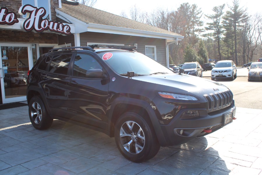 2015 Jeep Cherokee 4WD 4dr Trailhawk, available for sale in Plantsville, Connecticut | Auto House of Luxury. Plantsville, Connecticut 2015 Jeep Cherokee 4WD 4dr Trailhawk, available for sale in Plantsville, Connecticut | Auto House of Luxury. Plantsville, Connecticut