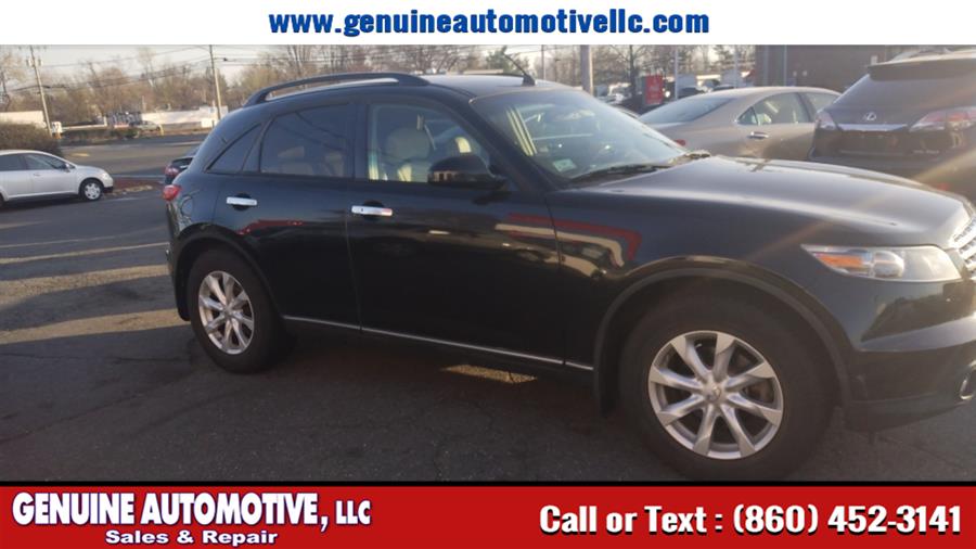 2005 Infiniti FX35 4dr AWD, available for sale in East Hartford, Connecticut | Genuine Automotive LLC. East Hartford, Connecticut 2005 Infiniti FX35 4dr AWD, available for sale in East Hartford, Connecticut | Genuine Automotive LLC. East Hartford, Connecticut
