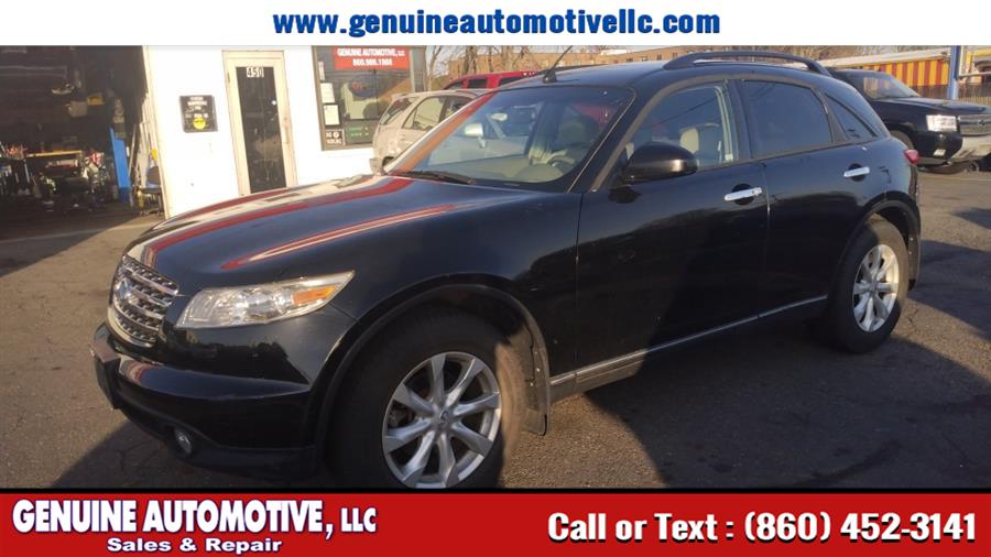 2005 Infiniti FX35 4dr AWD, available for sale in East Hartford, Connecticut | Genuine Automotive LLC. East Hartford, Connecticut 2005 Infiniti FX35 4dr AWD, available for sale in East Hartford, Connecticut | Genuine Automotive LLC. East Hartford, Connecticut