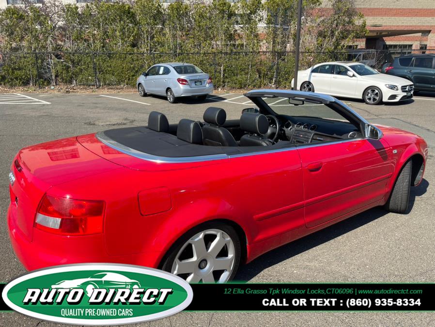 2005 Audi S4 2dr Cabriolet quattro Auto, available for sale in Windsor Locks, Connecticut | Auto Direct LLC. Windsor Locks, Connecticut 2005 Audi S4 2dr Cabriolet quattro Auto, available for sale in Windsor Locks, Connecticut | Auto Direct LLC. Windsor Locks, Connecticut