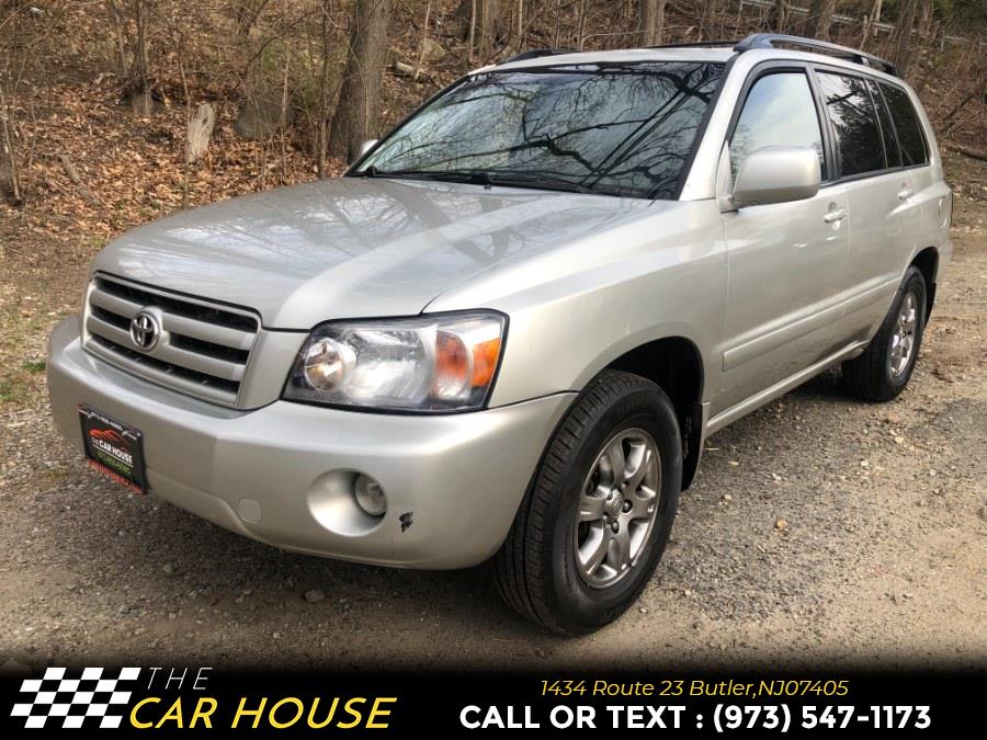 2005 Toyota Highlander 4dr V6 4WD w/3rd Row (Natl), available for sale in Butler, New Jersey | The Car House. Butler, New Jersey 2005 Toyota Highlander 4dr V6 4WD w/3rd Row (Natl), available for sale in Butler, New Jersey | The Car House. Butler, New Jersey