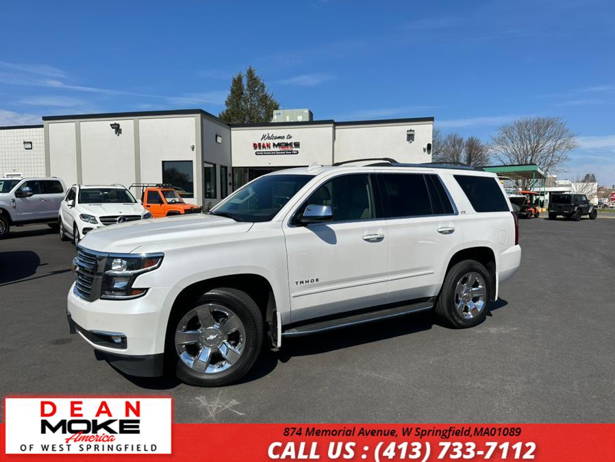 2016 Chevrolet Tahoe LTZ 4WD 4dr LTZ, available for sale in W Springfield, Massachusetts | Dean Moke America of West Springfield. W Springfield, Massachusetts 2016 Chevrolet Tahoe LTZ 4WD 4dr LTZ, available for sale in W Springfield, Massachusetts | Dean Moke America of West Springfield. W Springfield, Massachusetts