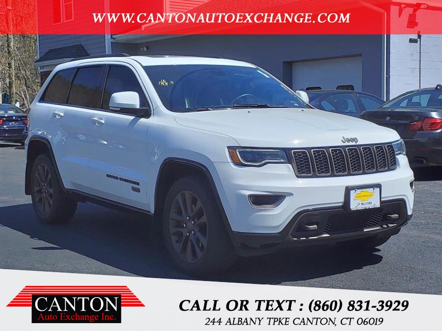 2016 Jeep Grand Cherokee Limited 75th Anniversary, available for sale in Canton, Connecticut | Canton Auto Exchange. Canton, Connecticut 2016 Jeep Grand Cherokee Limited 75th Anniversary, available for sale in Canton, Connecticut | Canton Auto Exchange. Canton, Connecticut