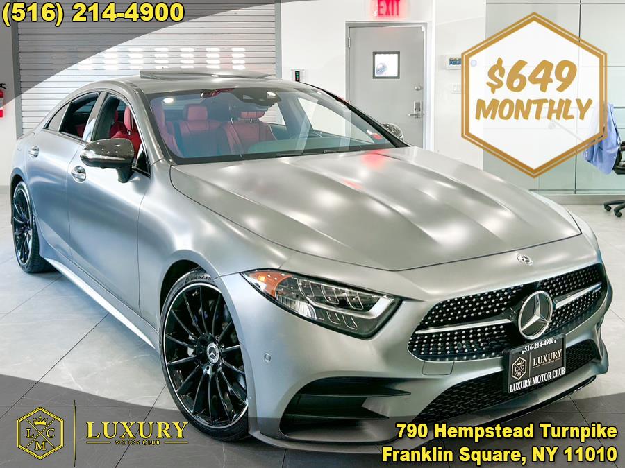 2020 Mercedes-Benz CLS CLS 450 Coupe, available for sale in Franklin Square, New York | Luxury Motor Club. Franklin Square, New York 2020 Mercedes-Benz CLS CLS 450 Coupe, available for sale in Franklin Square, New York | Luxury Motor Club. Franklin Square, New York