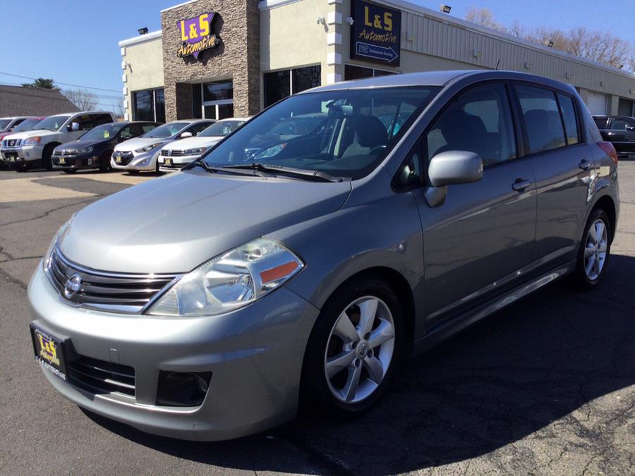 2012 Nissan Versa 5dr HB CVT 1.8 SL, available for sale in Plantsville, Connecticut | L&S Automotive LLC. Plantsville, Connecticut