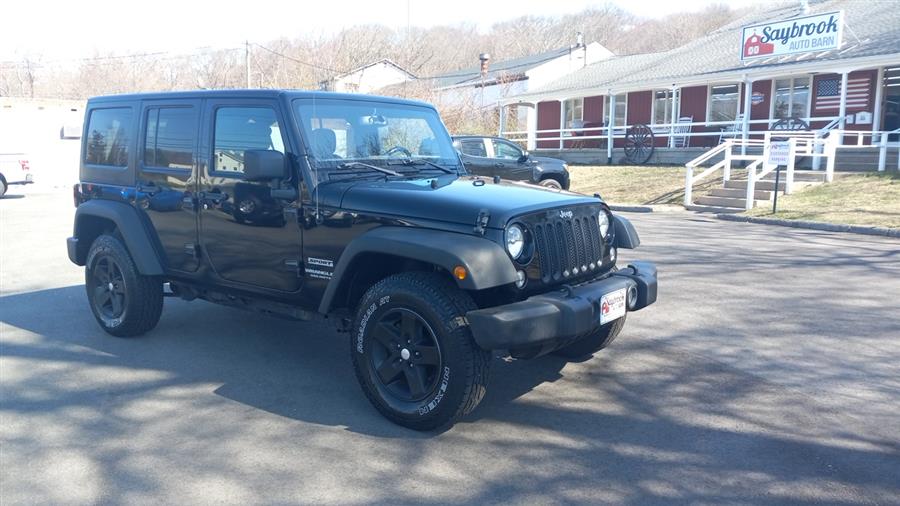 2017 Jeep Wrangler Unlimited Sport 4x4, available for sale in Old Saybrook, Connecticut | Saybrook Auto Barn. Old Saybrook, Connecticut