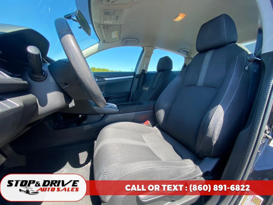 2016 Honda Civic Sedan 4dr Man LX, available for sale in East Windsor, Connecticut | Stop & Drive Auto Sales. East Windsor, Connecticut 2016 Honda Civic Sedan 4dr Man LX, available for sale in East Windsor, Connecticut | Stop & Drive Auto Sales. East Windsor, Connecticut