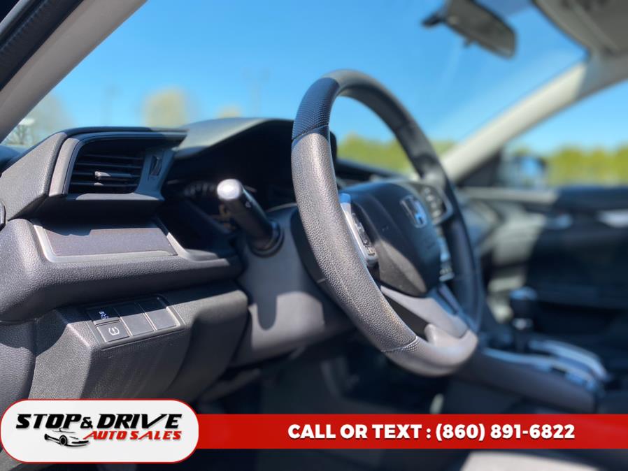 2016 Honda Civic Sedan 4dr Man LX, available for sale in East Windsor, Connecticut | Stop & Drive Auto Sales. East Windsor, Connecticut 2016 Honda Civic Sedan 4dr Man LX, available for sale in East Windsor, Connecticut | Stop & Drive Auto Sales. East Windsor, Connecticut