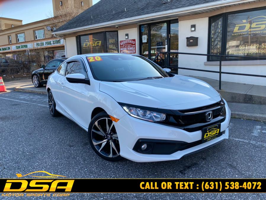 2020 Honda Civic Coupe Sport Manual, available for sale in Commack, New York | DSA Motor Sports Corp. Commack, New York 2020 Honda Civic Coupe Sport Manual, available for sale in Commack, New York | DSA Motor Sports Corp. Commack, New York