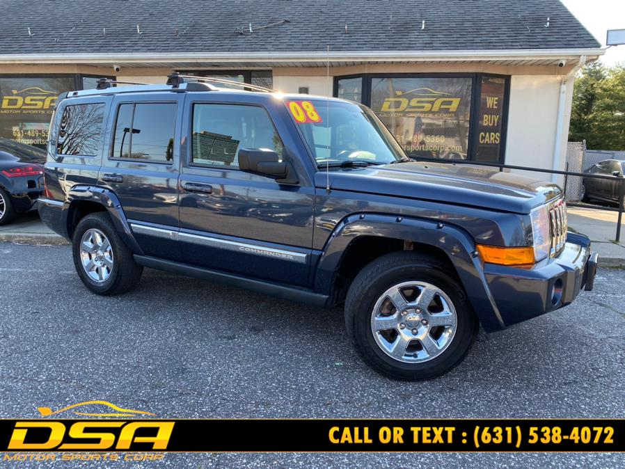 2008 Jeep Commander 4WD 4dr Limited, available for sale in Commack, New York | DSA Motor Sports Corp. Commack, New York 2008 Jeep Commander 4WD 4dr Limited, available for sale in Commack, New York | DSA Motor Sports Corp. Commack, New York