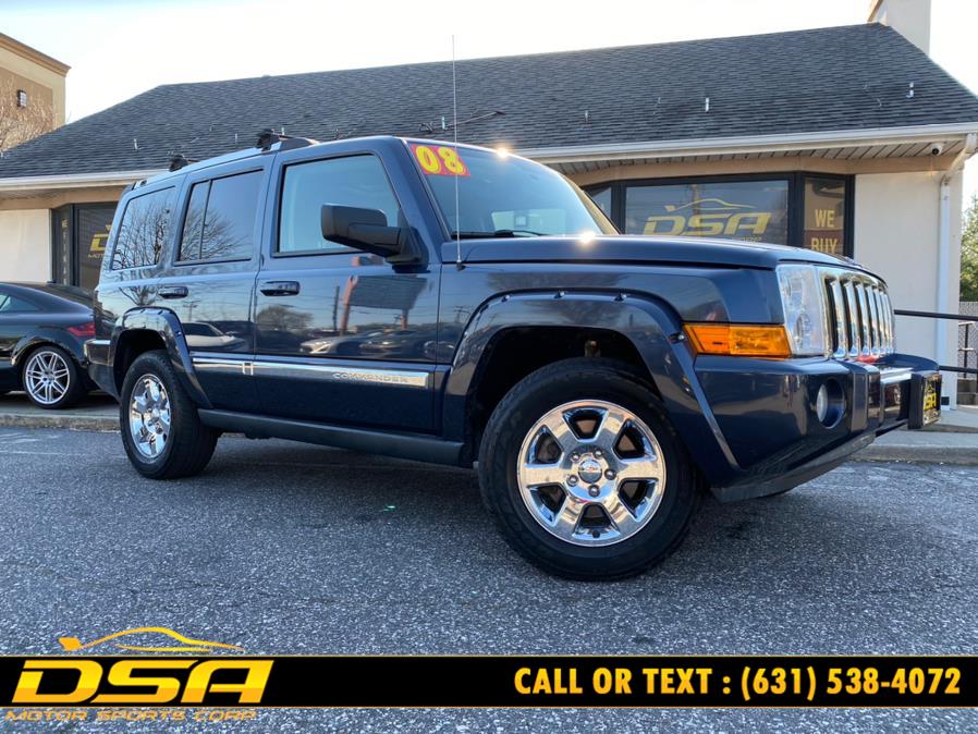 2008 Jeep Commander 4WD 4dr Limited, available for sale in Commack, New York | DSA Motor Sports Corp. Commack, New York 2008 Jeep Commander 4WD 4dr Limited, available for sale in Commack, New York | DSA Motor Sports Corp. Commack, New York