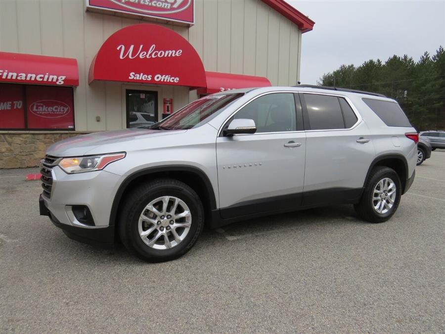 2019 Chevrolet Traverse LT Cloth 4x4 4dr SUV w/1LT, available for sale in Auburn, Maine | Lake City Exports Inc. Auburn, Maine 2019 Chevrolet Traverse LT Cloth 4x4 4dr SUV w/1LT, available for sale in Auburn, Maine | Lake City Exports Inc. Auburn, Maine