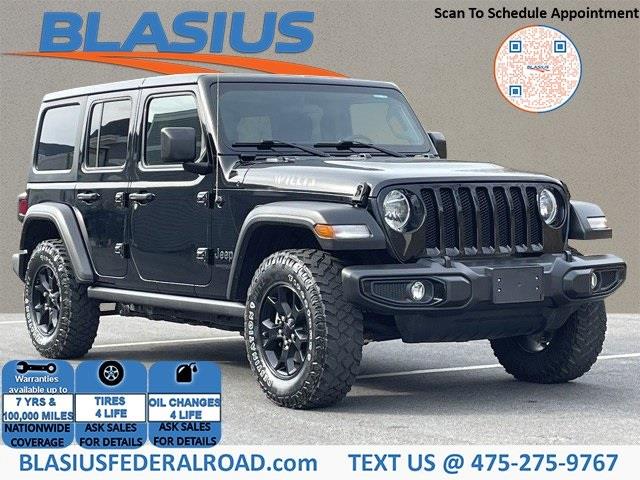 2021 Jeep Wrangler Unlimited Willys, available for sale in Brookfield, Connecticut | Blasius Federal Road. Brookfield, Connecticut