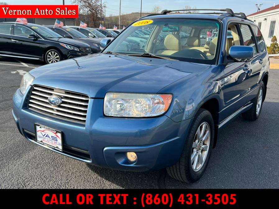 2008 Subaru Forester (Natl) 4dr Auto X w/Premium Pkg, available for sale in Manchester, Connecticut | Vernon Auto Sale & Service. Manchester, Connecticut