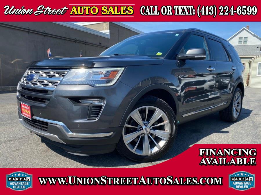 2018 Ford Explorer Limited 4WD, available for sale in West Springfield, Massachusetts | Union Street Auto Sales. West Springfield, Massachusetts
