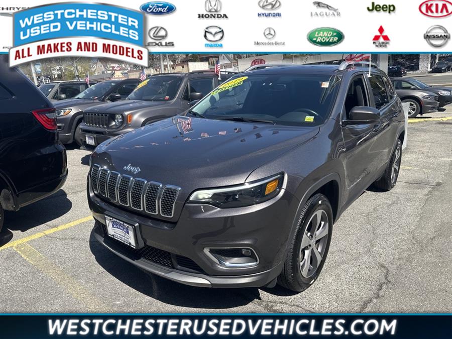 2019 Jeep Cherokee Limited, available for sale in White Plains, New York | Westchester Used Vehicles. White Plains, New York 2019 Jeep Cherokee Limited, available for sale in White Plains, New York | Westchester Used Vehicles. White Plains, New York