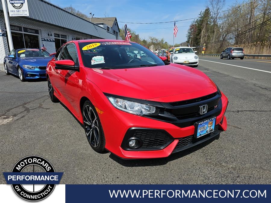 2018 Honda Civic Si Coupe Manual, available for sale in Wilton, Connecticut | Performance Motor Cars Of Connecticut LLC. Wilton, Connecticut 2018 Honda Civic Si Coupe Manual, available for sale in Wilton, Connecticut | Performance Motor Cars Of Connecticut LLC. Wilton, Connecticut