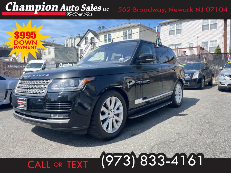 Used 2017 Land Rover Range Rover in Newark, New Jersey | Champion Auto Sales. Newark, New Jersey