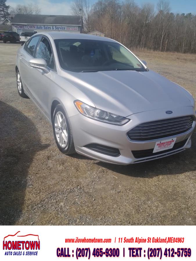 2015 Ford Fusion 4dr Sdn SE FWD, available for sale in Oakland, Maine | Hometown Auto Sales and Service. Oakland, Maine