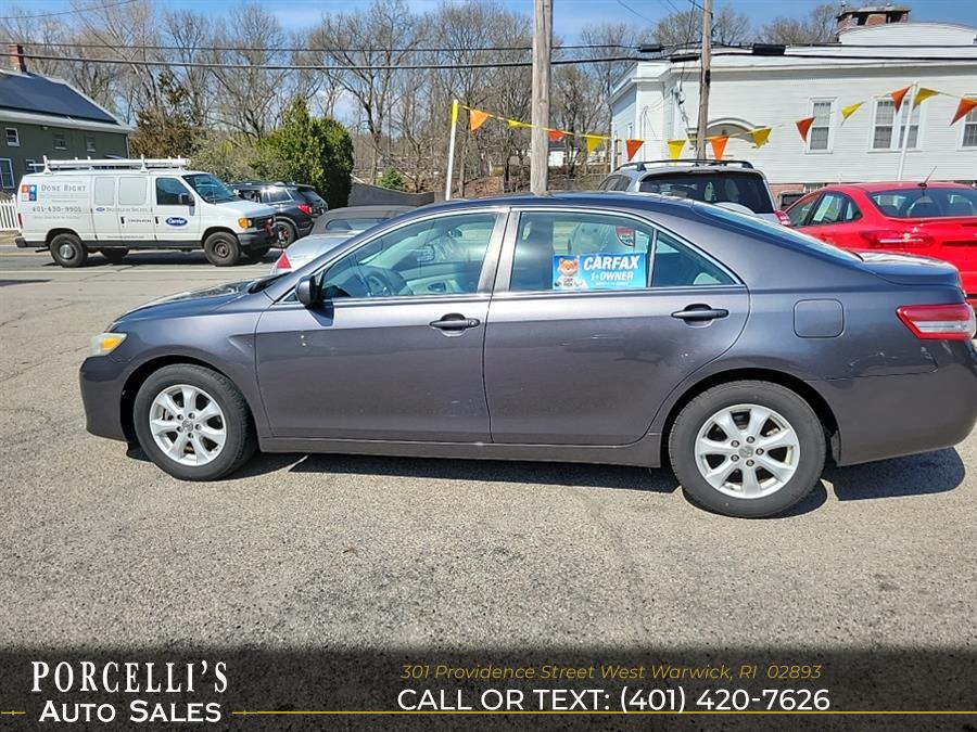 2011 Toyota Camry 4dr Sdn I4 Auto LE (Natl), available for sale in West Warwick, Rhode Island | Porcelli's Auto Sales. West Warwick, Rhode Island 2011 Toyota Camry 4dr Sdn I4 Auto LE (Natl), available for sale in West Warwick, Rhode Island | Porcelli's Auto Sales. West Warwick, Rhode Island