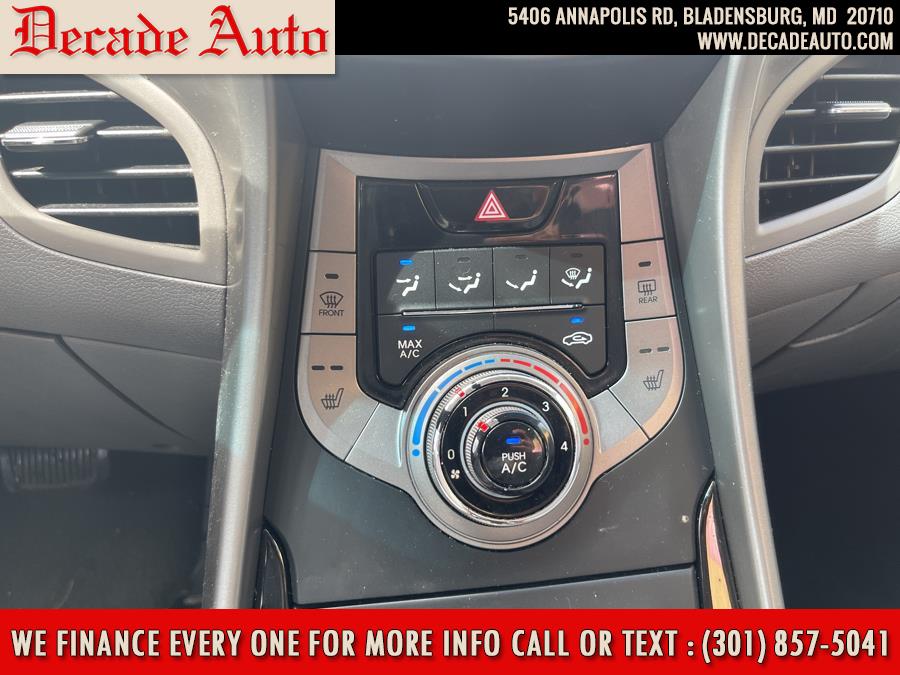 2013 Hyundai Elantra 4dr Sdn Auto GLS PZEV *Ltd Avail*, available for sale in Bladensburg, Maryland | Decade Auto. Bladensburg, Maryland 2013 Hyundai Elantra 4dr Sdn Auto GLS PZEV *Ltd Avail*, available for sale in Bladensburg, Maryland | Decade Auto. Bladensburg, Maryland