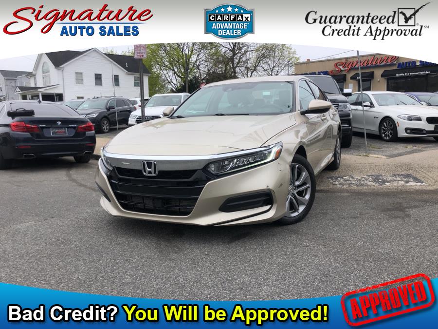2018 Honda Accord Sedan LX 1.5T CVT, available for sale in Franklin Square, New York | Signature Auto Sales. Franklin Square, New York 2018 Honda Accord Sedan LX 1.5T CVT, available for sale in Franklin Square, New York | Signature Auto Sales. Franklin Square, New York