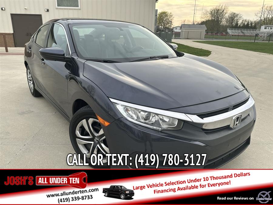 2018 Honda Civic Sedan LX CVT, available for sale in Elida, Ohio | Josh's All Under Ten LLC. Elida, Ohio