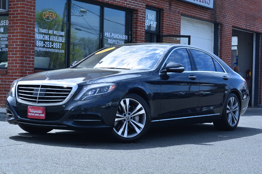 2017 Mercedes-Benz S-Class S 550 4MATIC Sedan, available for sale in ENFIELD, Connecticut | Longmeadow Motor Cars. ENFIELD, Connecticut