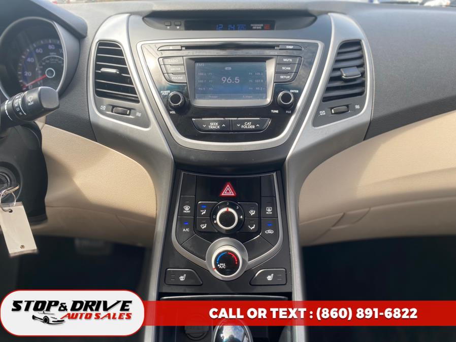2014 Hyundai Elantra 4dr Sdn Auto SE (Ulsan Plant), available for sale in East Windsor, Connecticut | Stop & Drive Auto Sales. East Windsor, Connecticut 2014 Hyundai Elantra 4dr Sdn Auto SE (Ulsan Plant), available for sale in East Windsor, Connecticut | Stop & Drive Auto Sales. East Windsor, Connecticut
