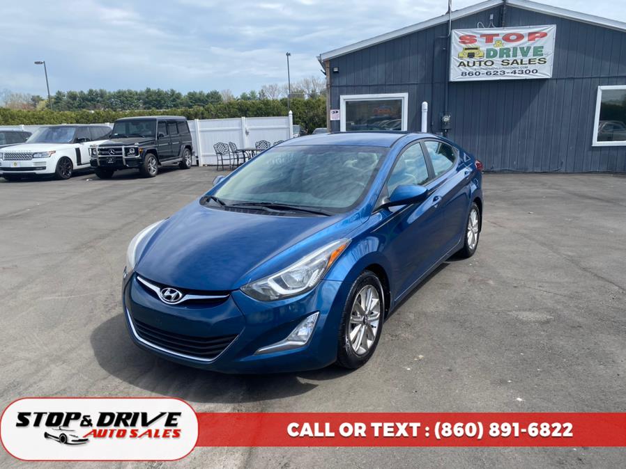 2014 Hyundai Elantra 4dr Sdn Auto SE (Ulsan Plant), available for sale in East Windsor, Connecticut | Stop & Drive Auto Sales. East Windsor, Connecticut