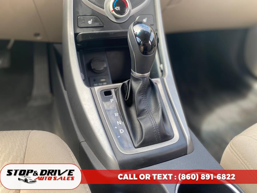 2014 Hyundai Elantra 4dr Sdn Auto SE (Ulsan Plant), available for sale in East Windsor, Connecticut | Stop & Drive Auto Sales. East Windsor, Connecticut 2014 Hyundai Elantra 4dr Sdn Auto SE (Ulsan Plant), available for sale in East Windsor, Connecticut | Stop & Drive Auto Sales. East Windsor, Connecticut
