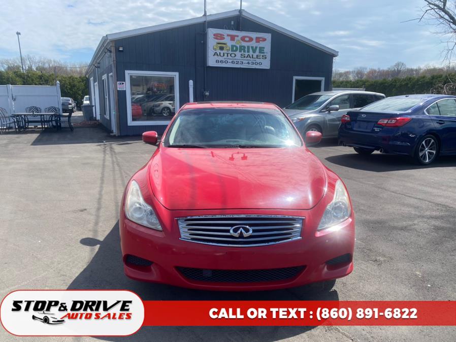 2008 Infiniti G37 Coupe 2dr Sport, available for sale in East Windsor, Connecticut | Stop & Drive Auto Sales. East Windsor, Connecticut 2008 Infiniti G37 Coupe 2dr Sport, available for sale in East Windsor, Connecticut | Stop & Drive Auto Sales. East Windsor, Connecticut