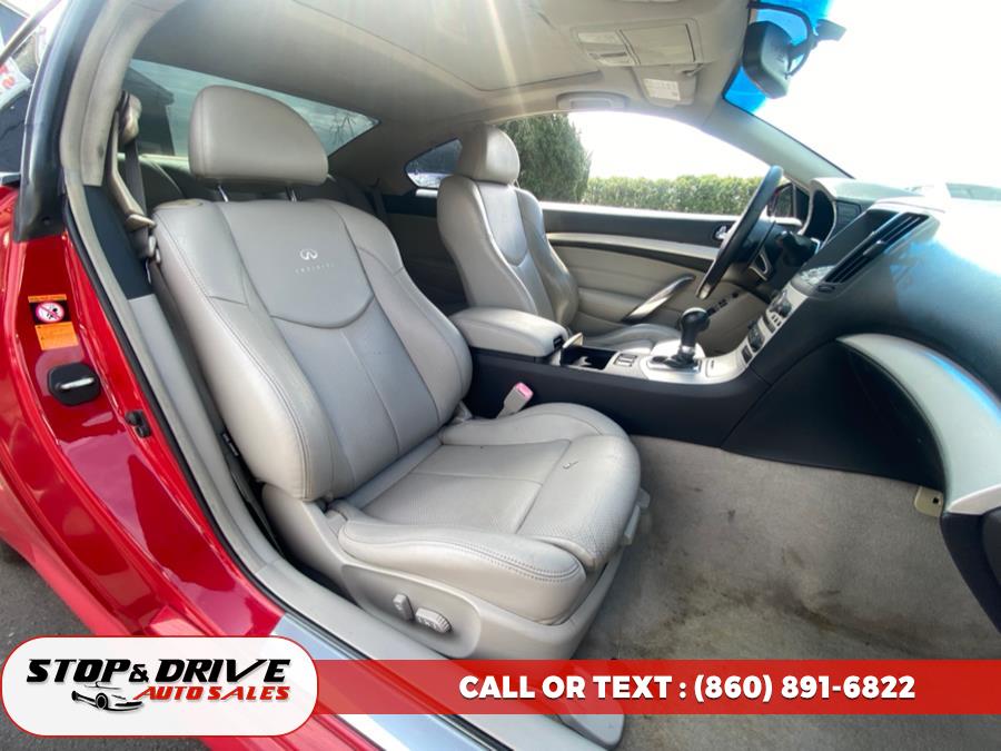 2008 Infiniti G37 Coupe 2dr Sport, available for sale in East Windsor, Connecticut | Stop & Drive Auto Sales. East Windsor, Connecticut 2008 Infiniti G37 Coupe 2dr Sport, available for sale in East Windsor, Connecticut | Stop & Drive Auto Sales. East Windsor, Connecticut