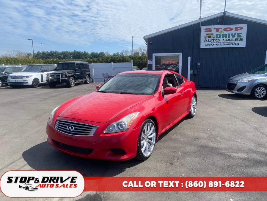 2008 Infiniti G37 Coupe 2dr Sport, available for sale in East Windsor, Connecticut | Stop & Drive Auto Sales. East Windsor, Connecticut 2008 Infiniti G37 Coupe 2dr Sport, available for sale in East Windsor, Connecticut | Stop & Drive Auto Sales. East Windsor, Connecticut