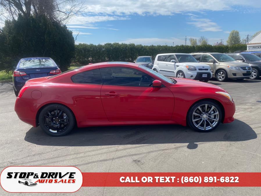 2008 Infiniti G37 Coupe 2dr Sport, available for sale in East Windsor, Connecticut | Stop & Drive Auto Sales. East Windsor, Connecticut 2008 Infiniti G37 Coupe 2dr Sport, available for sale in East Windsor, Connecticut | Stop & Drive Auto Sales. East Windsor, Connecticut
