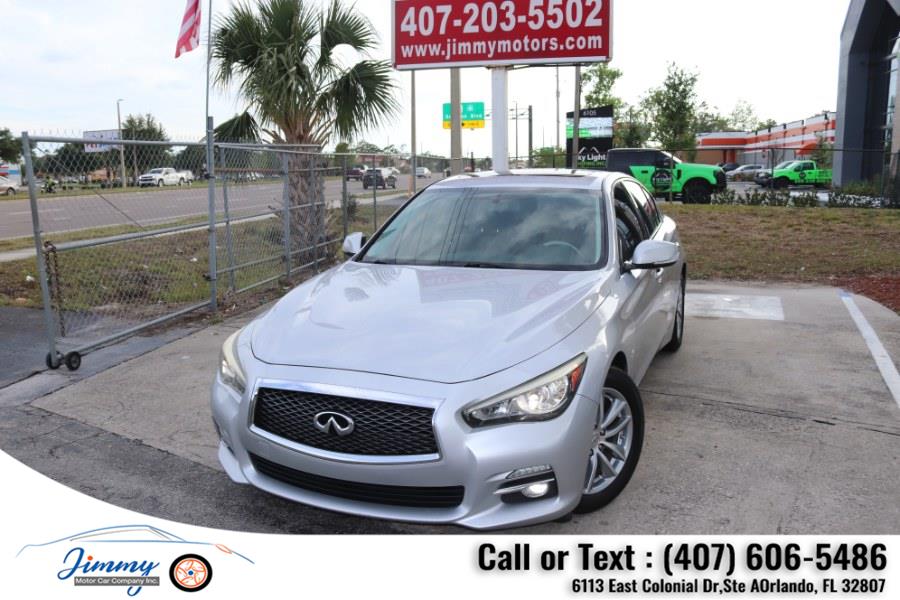 Used Infiniti Q50 4dr Sdn Premium RWD 2015 | Jimmy Motor Car Company Inc. Orlando, Florida