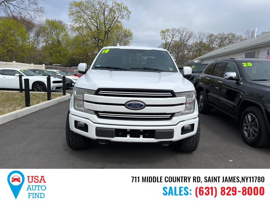 2018 Ford F-150 Lariat 4WD SuperCrew 6.5'' Box, available for sale in Saint James, New York | USA Auto Find. Saint James, New York 2018 Ford F-150 Lariat 4WD SuperCrew 6.5'' Box, available for sale in Saint James, New York | USA Auto Find. Saint James, New York