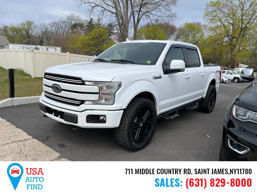 2018 Ford F-150 Lariat 4WD SuperCrew 6.5'' Box, available for sale in Saint James, New York | USA Auto Find. Saint James, New York 2018 Ford F-150 Lariat 4WD SuperCrew 6.5'' Box, available for sale in Saint James, New York | USA Auto Find. Saint James, New York