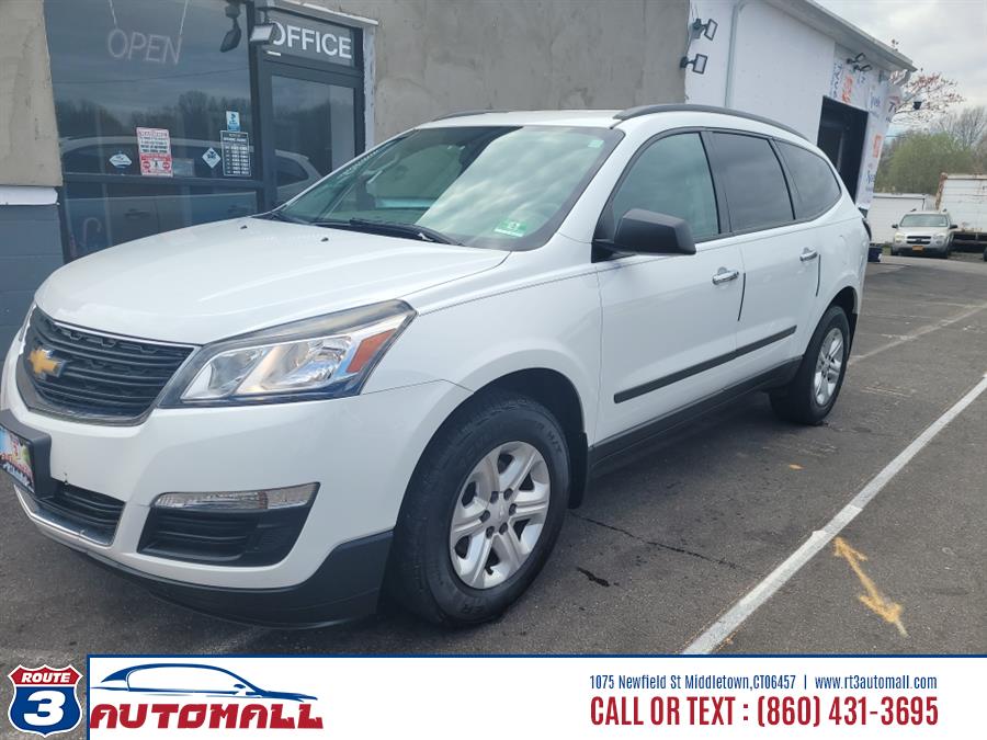 2016 Chevrolet Traverse AWD 4dr LS, available for sale in Middletown, Connecticut | RT 3 AUTO MALL LLC. Middletown, Connecticut 2016 Chevrolet Traverse AWD 4dr LS, available for sale in Middletown, Connecticut | RT 3 AUTO MALL LLC. Middletown, Connecticut