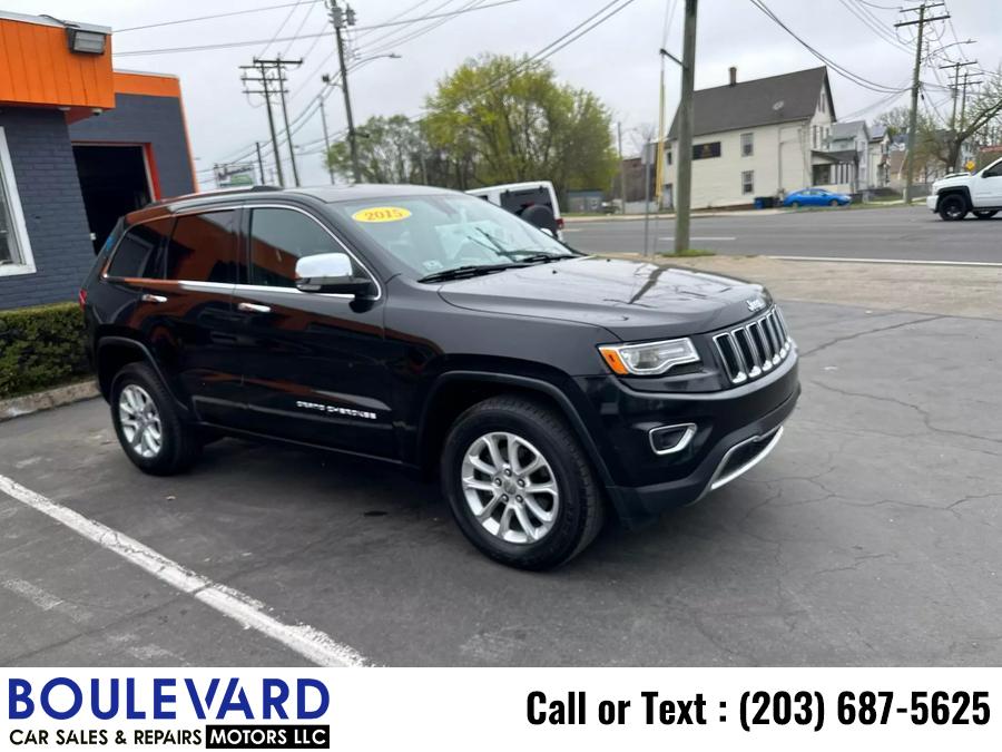 2015 Jeep Grand Cherokee Limited Sport Utility 4D, available for sale in New Haven, Connecticut | Boulevard Motors LLC. New Haven, Connecticut 2015 Jeep Grand Cherokee Limited Sport Utility 4D, available for sale in New Haven, Connecticut | Boulevard Motors LLC. New Haven, Connecticut