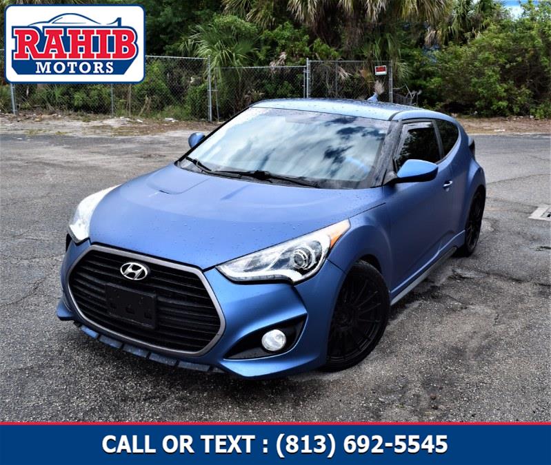 2016 Hyundai Veloster 3dr Cpe Man Turbo Rally Edition, available for sale in Winter Park, Florida | Rahib Motors. Winter Park, Florida