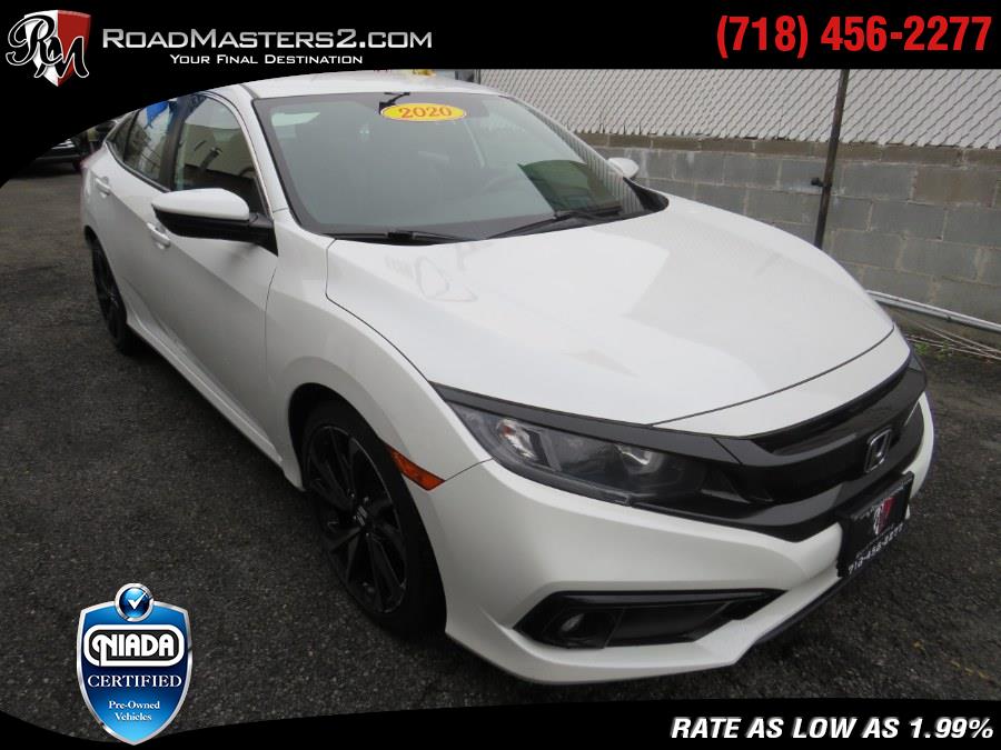 2020 Honda Civic Sedan Sport CVT, available for sale in Middle Village, New York | Road Masters II INC. Middle Village, New York