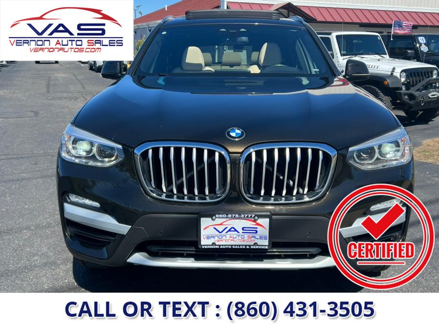 2019 BMW X3 xDrive30i Sports Activity Vehicle, available for sale in Manchester, Connecticut | Vernon Auto Sale & Service. Manchester, Connecticut 2019 BMW X3 xDrive30i Sports Activity Vehicle, available for sale in Manchester, Connecticut | Vernon Auto Sale & Service. Manchester, Connecticut