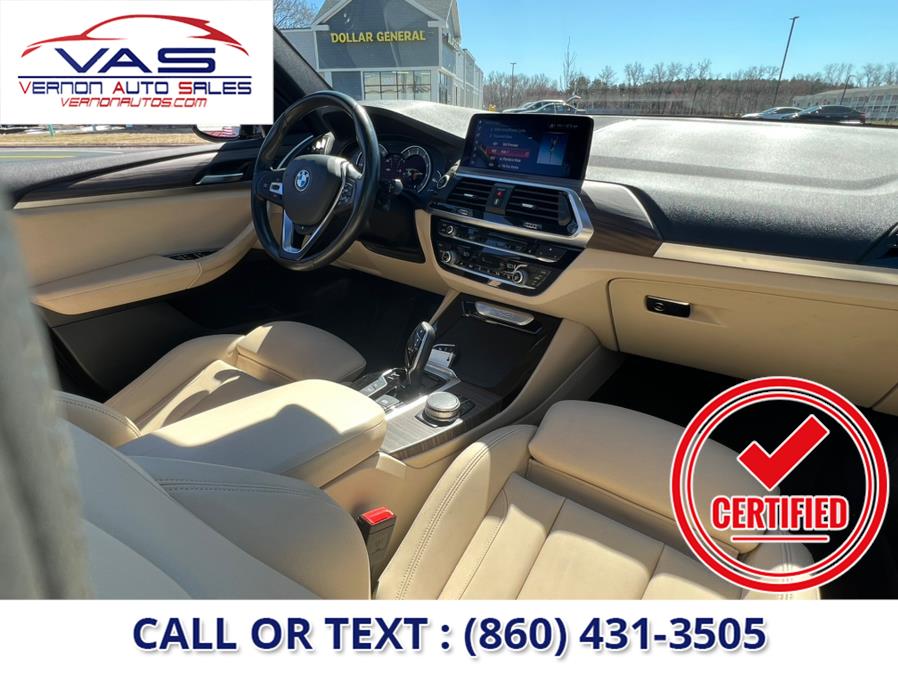 2019 BMW X3 xDrive30i Sports Activity Vehicle, available for sale in Manchester, Connecticut | Vernon Auto Sale & Service. Manchester, Connecticut 2019 BMW X3 xDrive30i Sports Activity Vehicle, available for sale in Manchester, Connecticut | Vernon Auto Sale & Service. Manchester, Connecticut