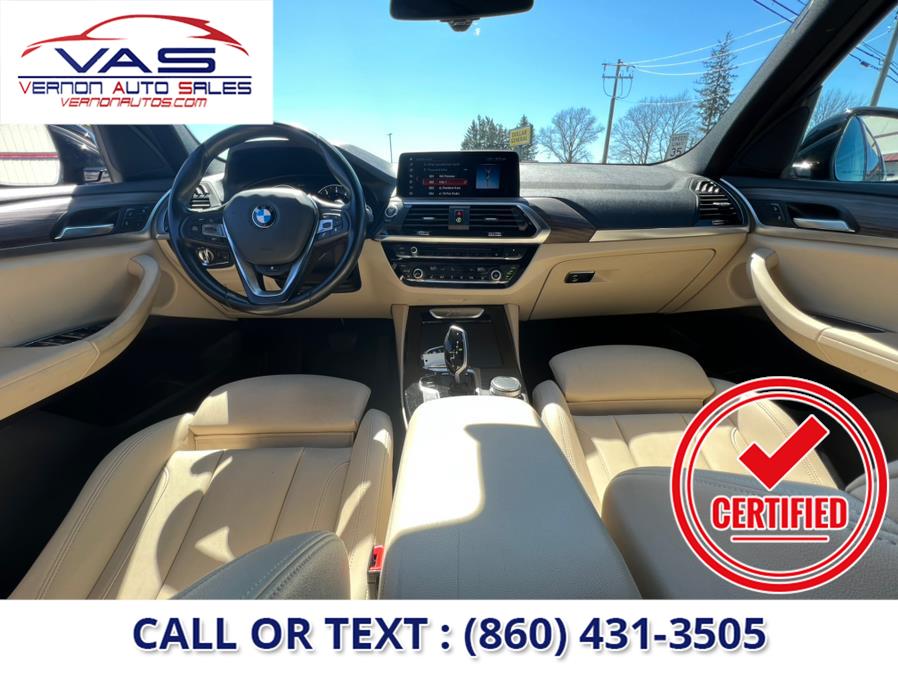 2019 BMW X3 xDrive30i Sports Activity Vehicle, available for sale in Manchester, Connecticut | Vernon Auto Sale & Service. Manchester, Connecticut 2019 BMW X3 xDrive30i Sports Activity Vehicle, available for sale in Manchester, Connecticut | Vernon Auto Sale & Service. Manchester, Connecticut