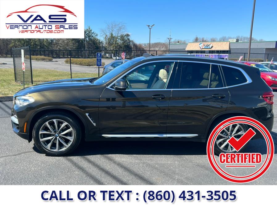 2019 BMW X3 xDrive30i Sports Activity Vehicle, available for sale in Manchester, Connecticut | Vernon Auto Sale & Service. Manchester, Connecticut 2019 BMW X3 xDrive30i Sports Activity Vehicle, available for sale in Manchester, Connecticut | Vernon Auto Sale & Service. Manchester, Connecticut